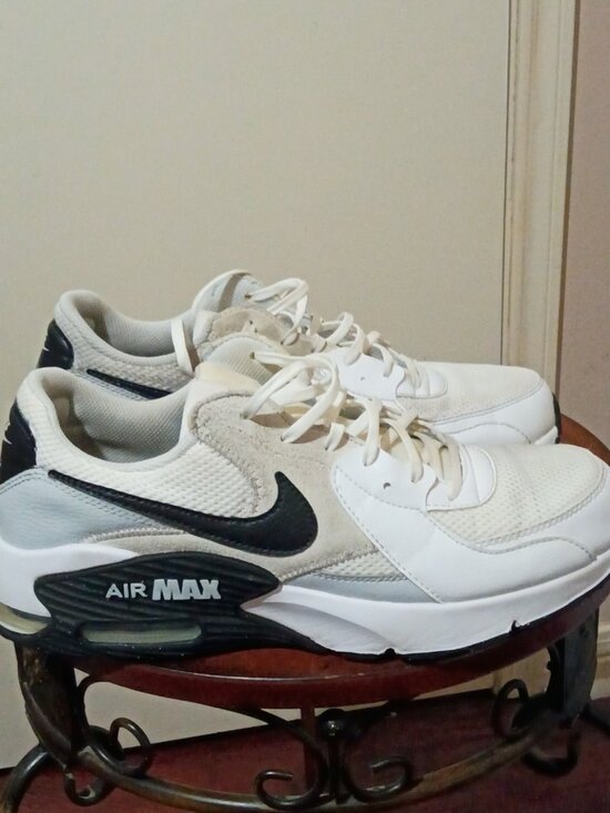 Nike Other - Nike Mens Air Max Excee FN7304-100 White Gray Black Sneakers Shoes Size 11